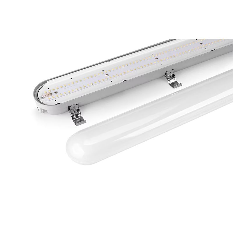 2ft 4ft 5ft 6ft IP65 LED Tri Proof Light 40w 60w 80w Corrosion Proof High Tech Optical Design