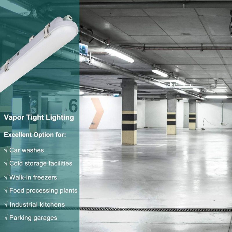2ft 4ft 5ft 6ft IP65 LED Tri Proof Light 40w 60w 80w Corrosion Proof High Tech Optical Design