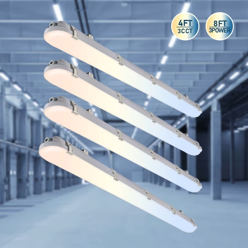 4FT 40W 6000LM IP65 LED Tri Proof Light Waterproof Shop Light Industrial Light Fixture