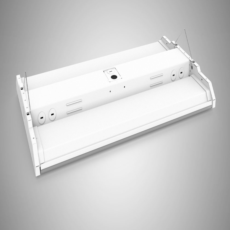 Commercial LED Linear High Bay Light Industrial 2Ft 3CCT 3 Power For Warehouse Workshop