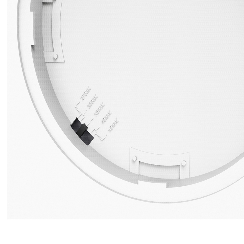 ETL CCT 12W LED Ceiling Light Adjustable Fast Installation Design For Kitchen Use