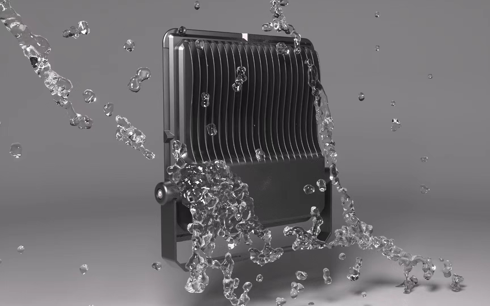 400W Exterior Flood Lights IP66 Waterproof Led Spot Lights Outdoor 150LM/W Aluminum Alloy