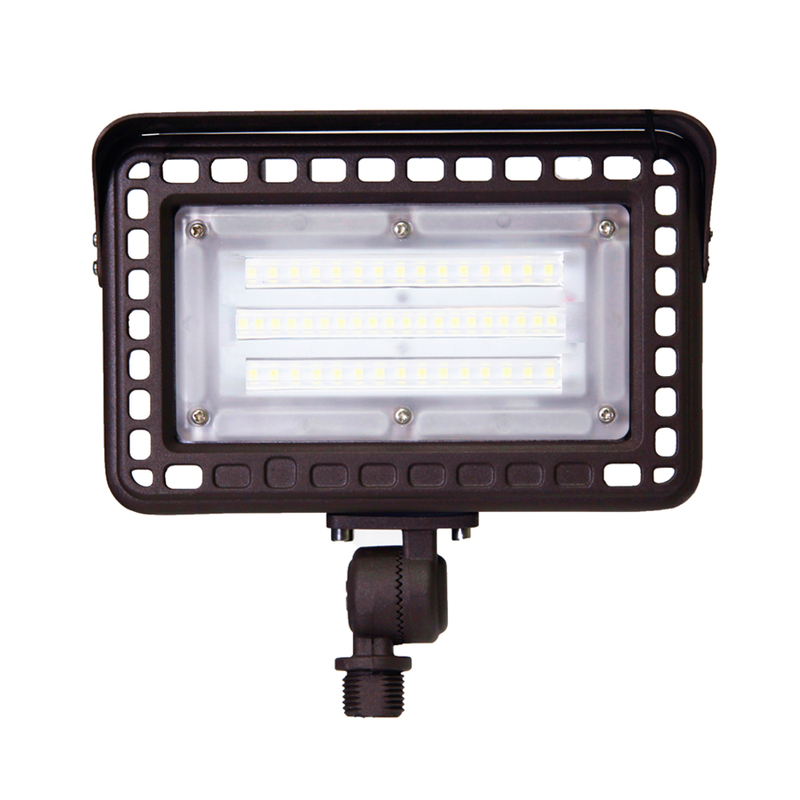 High Lumen 18W Led Security Flood Lights AC100-277V IP65 Waterproof For Backyard Area Security