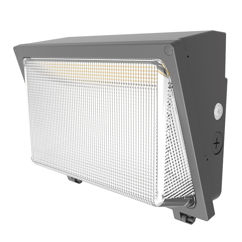 80W/60W/40W Selectable LED Wall Pack Light with 140LM/W Efficiency and 5 Years Warranty for Outdoor Use