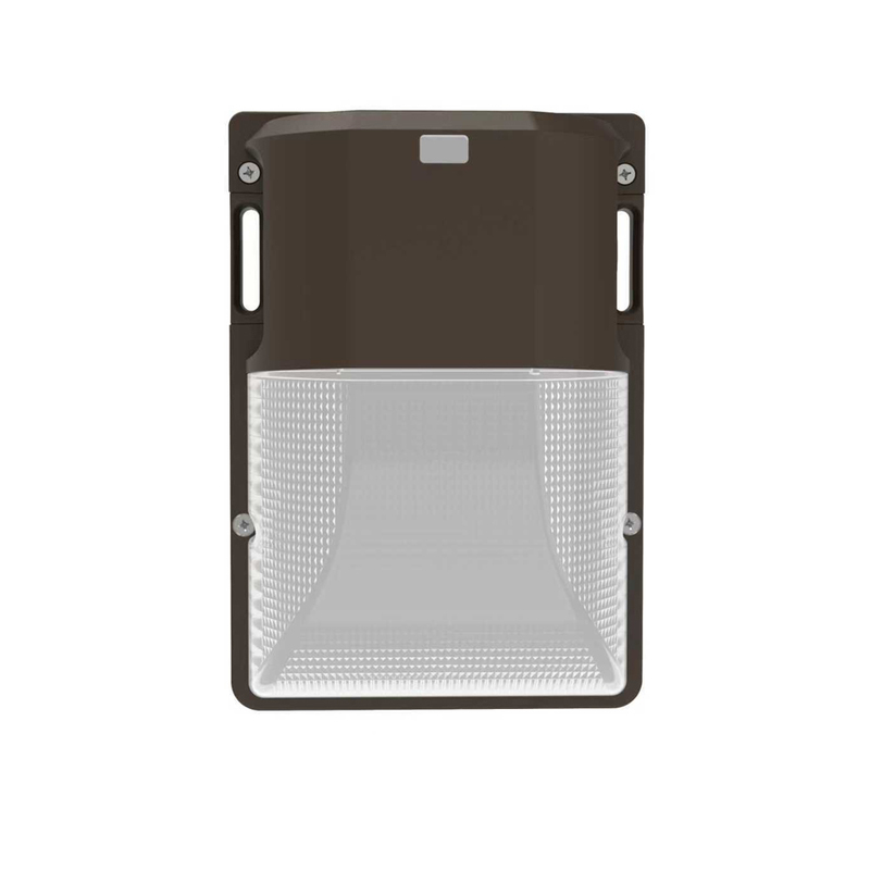 18W 25W 30W Selectable LED Wall Pack Light with Dimmable 0-10V and 3000K/4000K/5000K Selectable Mini Wall Pack