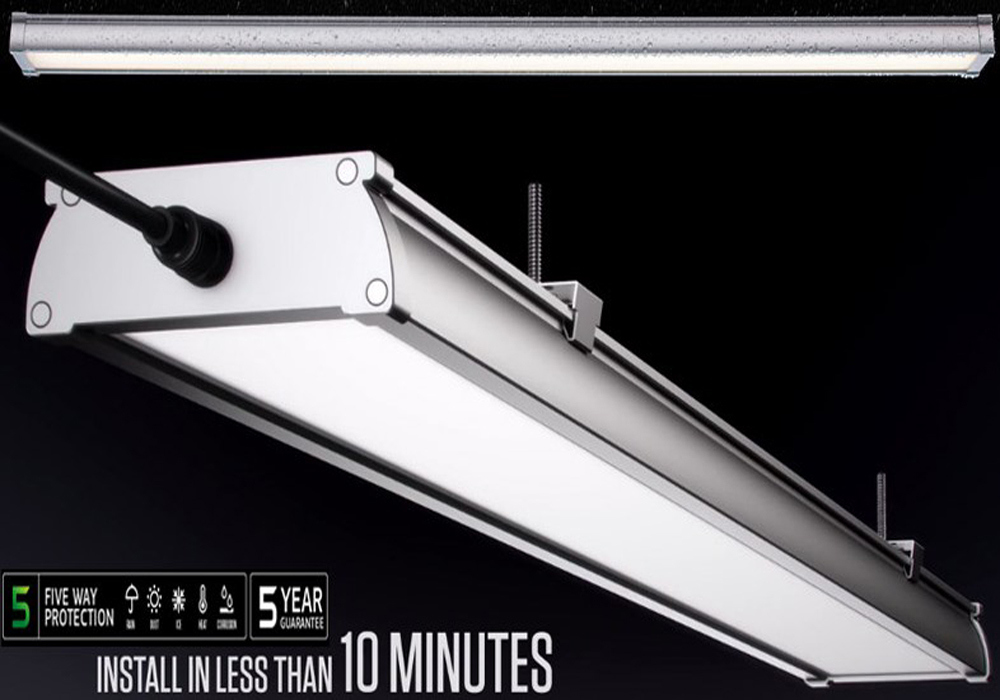 4FT 40W LED Batten Light with 150LM/W High Efficiency for Cold Storage and Industrial Use