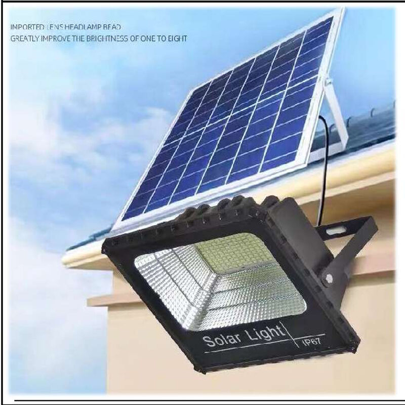 500W LED Solar Light Outdoor Flood Light Solar 25W 40W 60W 100W 200W Energy-Saving Garden Lighting Garage Spotlight White Lighting With Remote Control