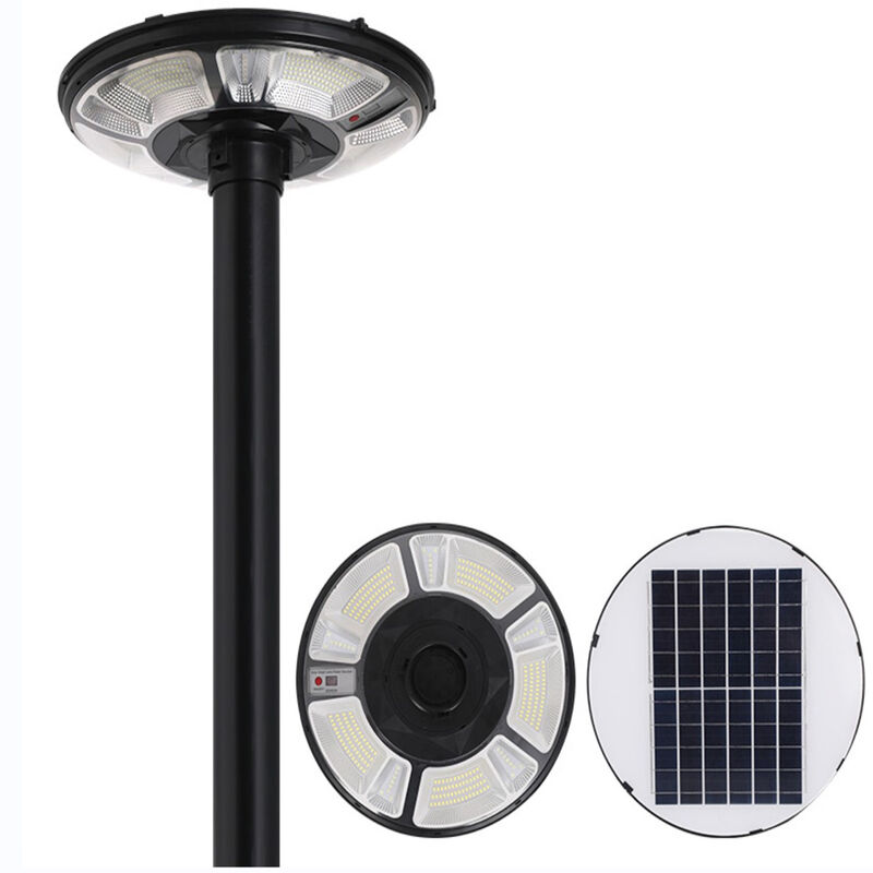 IP65 Rated Solar Garden Light with Human Body Induction and 18000mAh Battery for Outdoor Solar Yard Lighting