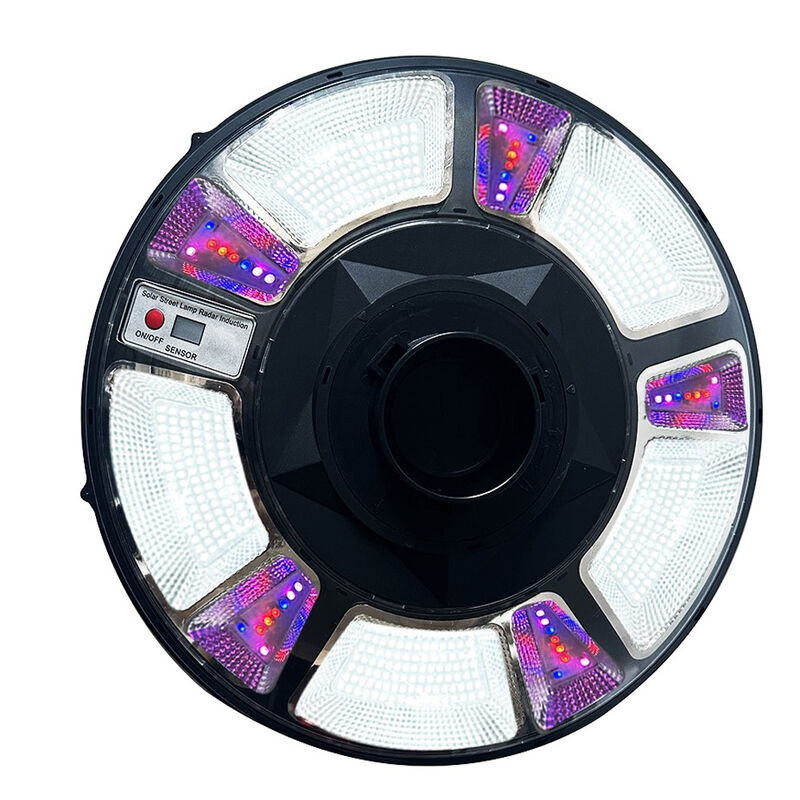 IP65 Rated Solar Garden Light with Human Body Induction and 18000mAh Battery for Outdoor Solar Yard Lighting