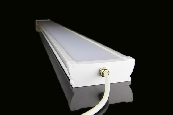 Luminária LED tipo régua à prova d'água de 2 pés com temperatura de cor (CCT) comutável e interruptor